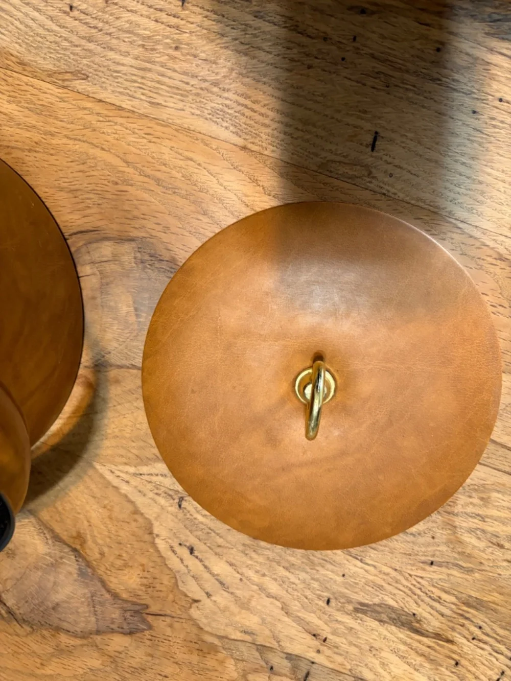 Vintage Georges Briard Faux Leather Ice Bucket – Mid-Century Barware 🍸🧊
